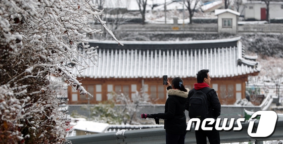 【組圖】全北韓屋村飄雪 浪漫與古色共存 未分類 第12張