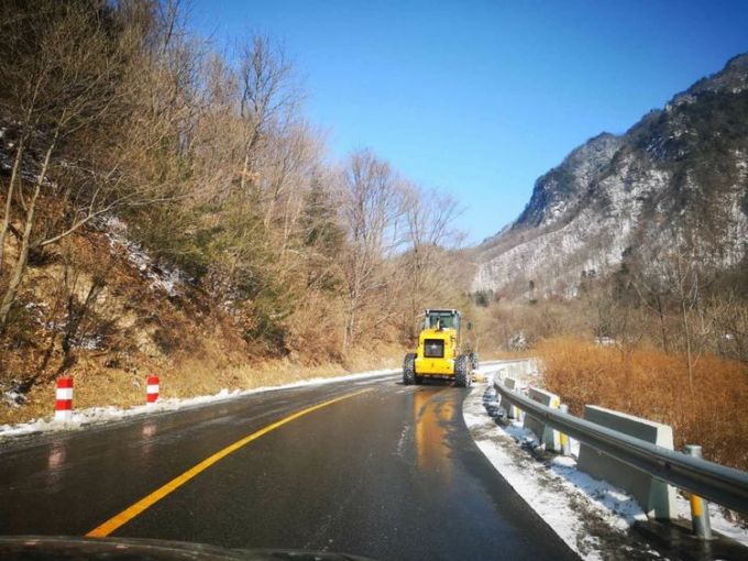 210国道除雪效果