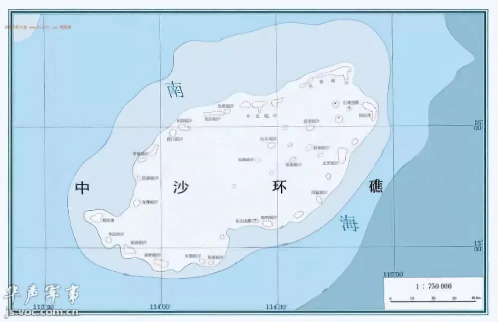 中国南海四大群岛之一——中沙群岛/列国志_海域