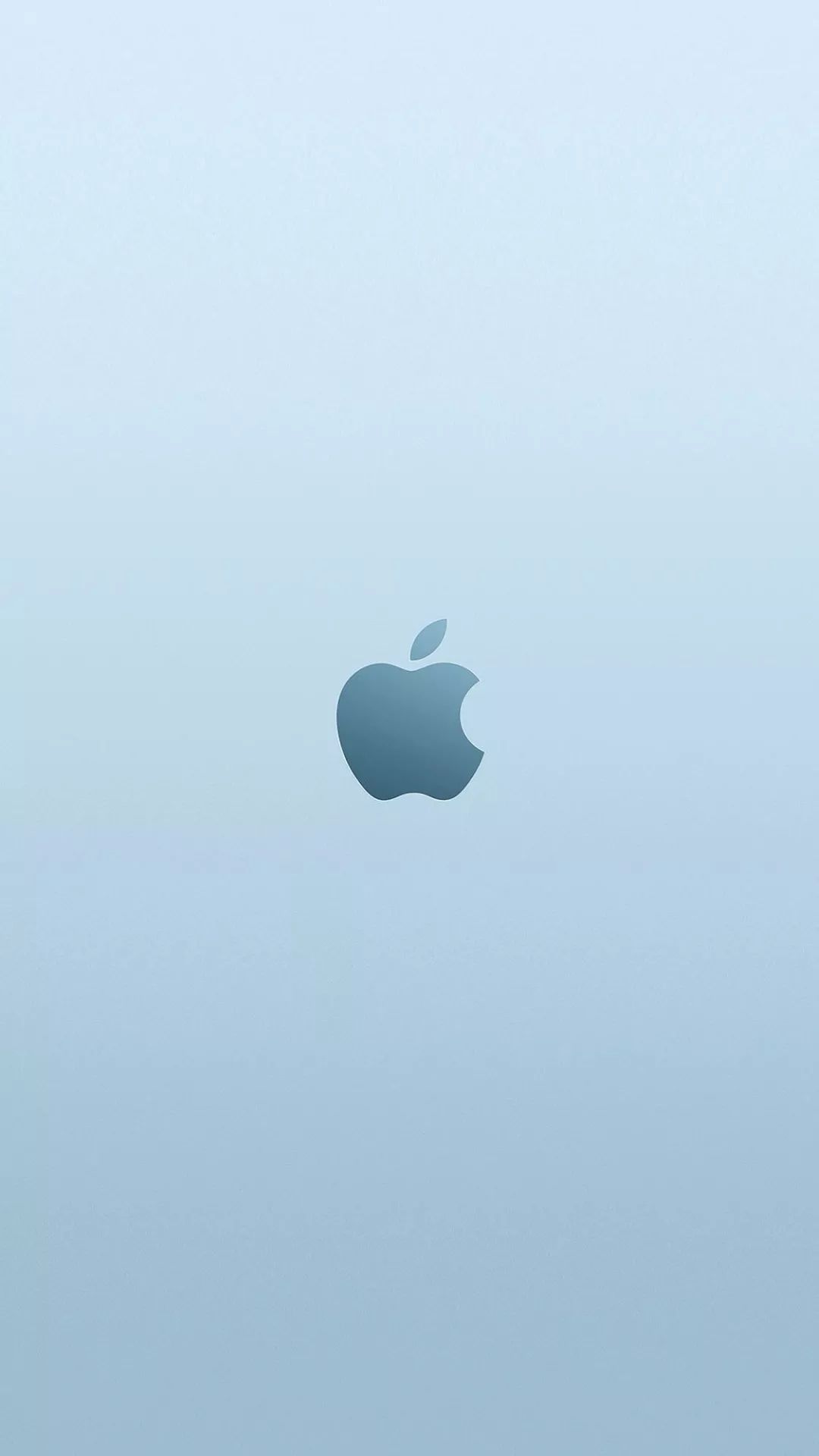 非全面屏简单大气的苹果logo壁纸
