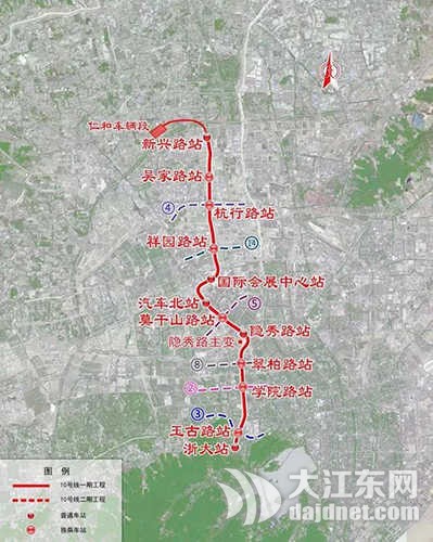 重磅!杭州未来规划34条地铁线,涉及大江东等地