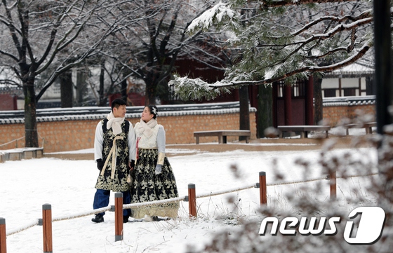 【組圖】全北韓屋村飄雪 浪漫與古色共存 未分類 第4張