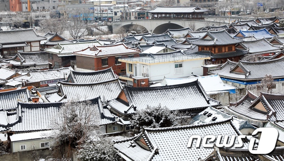 【組圖】全北韓屋村飄雪 浪漫與古色共存 未分類 第5張