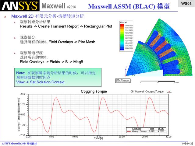 ansys 101页ppt详解maxwell永磁电机仿真