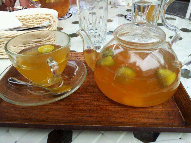 金桔蜂蜜茶