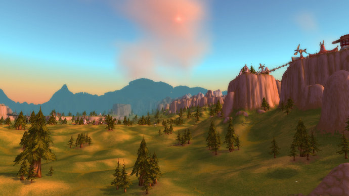 《魔獸世界》艾澤拉斯遊記第十四天：莫高雷的景色真不錯！ 遊戲 第2張