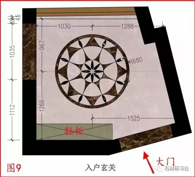 实际解析石材三角平面测量应用