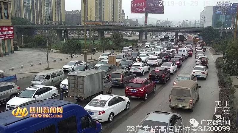 广武路高速路桥旁(交警供图)