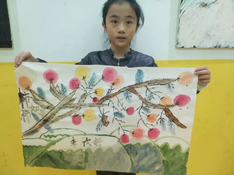 想象部落美术微画展小小画家李欣妍南昌路校区栗子老师班