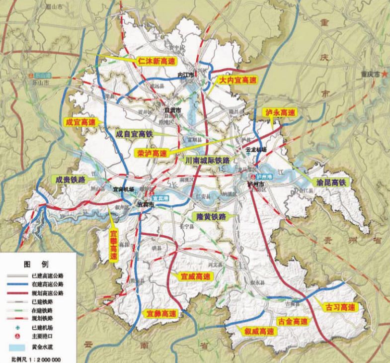 宜宾市城区人口_大局已定 宜宾城市新中心,来了 50万人口大区域值得期待