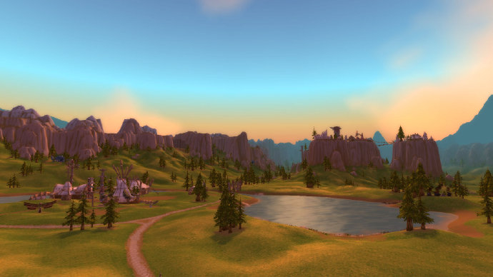 《魔獸世界》艾澤拉斯遊記第十四天：莫高雷的景色真不錯！ 遊戲 第8張