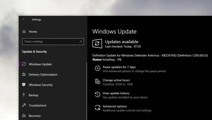 [圖]微軟承認Windows Update服務BUG 現已悄然修復 科技 第1張