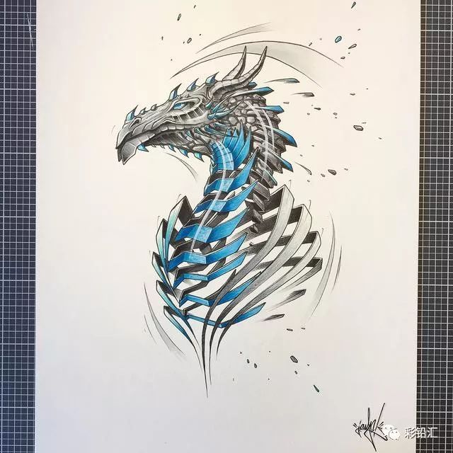 机械动物—国外优秀插画家jayn 马克笔动物插画作品展