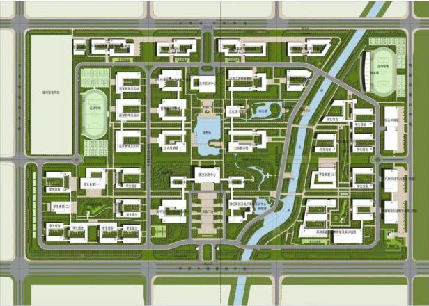 中标洛阳职业技术学院新校区建设工程