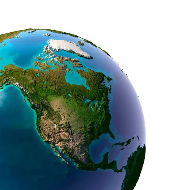 地图看世界:一组世界人口3d地图及地形3d图