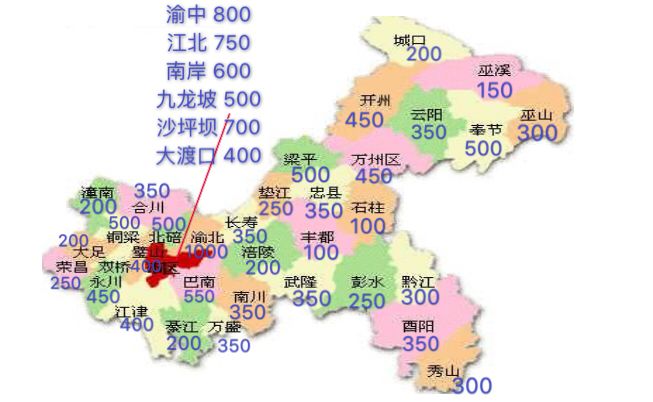 重庆市各区县人口数量_在重庆遇到一个外省人 有一半的概率来自隔壁四川