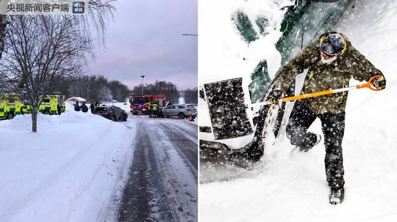 暴雪導致瑞典9000多戶家庭停電 交通受到影響 未分類 第1張