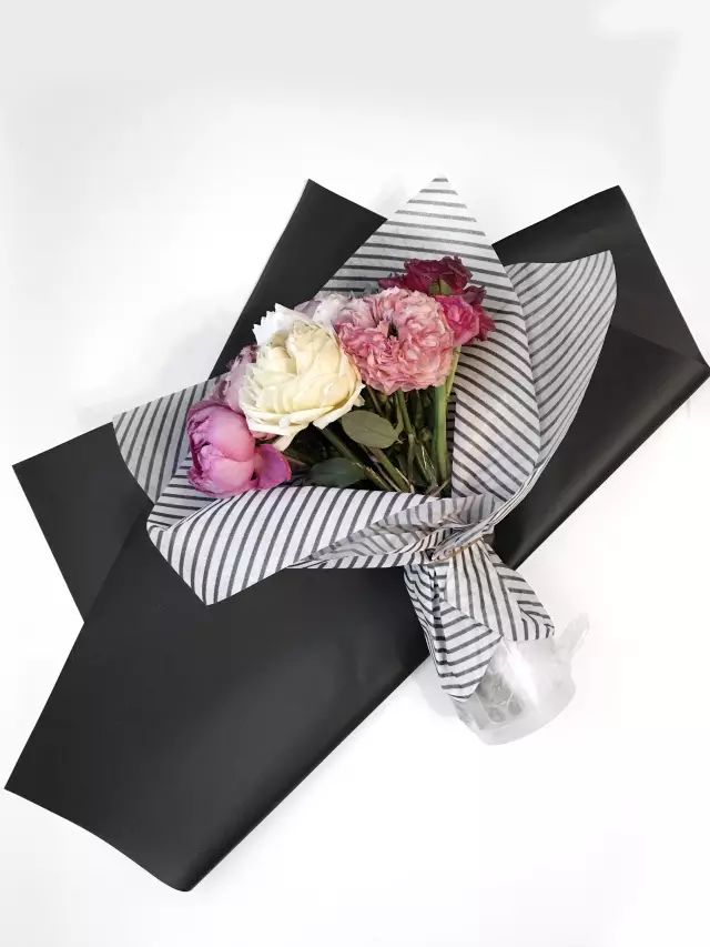 两款详细的花束包装,你也能轻松打造出完美的花束了!
