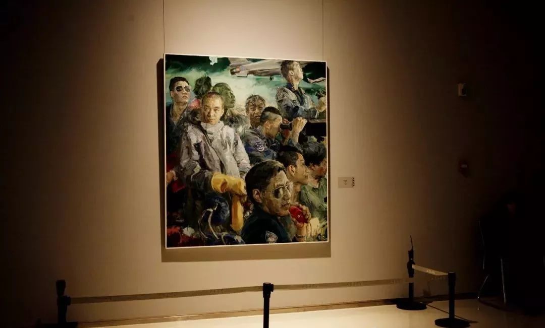 中国精神中国美协油画艺委会委员作品展在山东美术馆举行