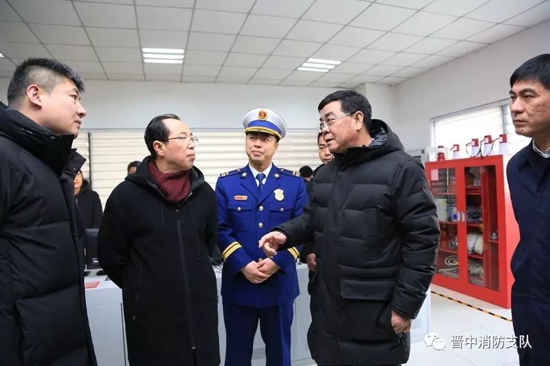 晋中市市长赵建平节前检查大型商业综合体消防安全
