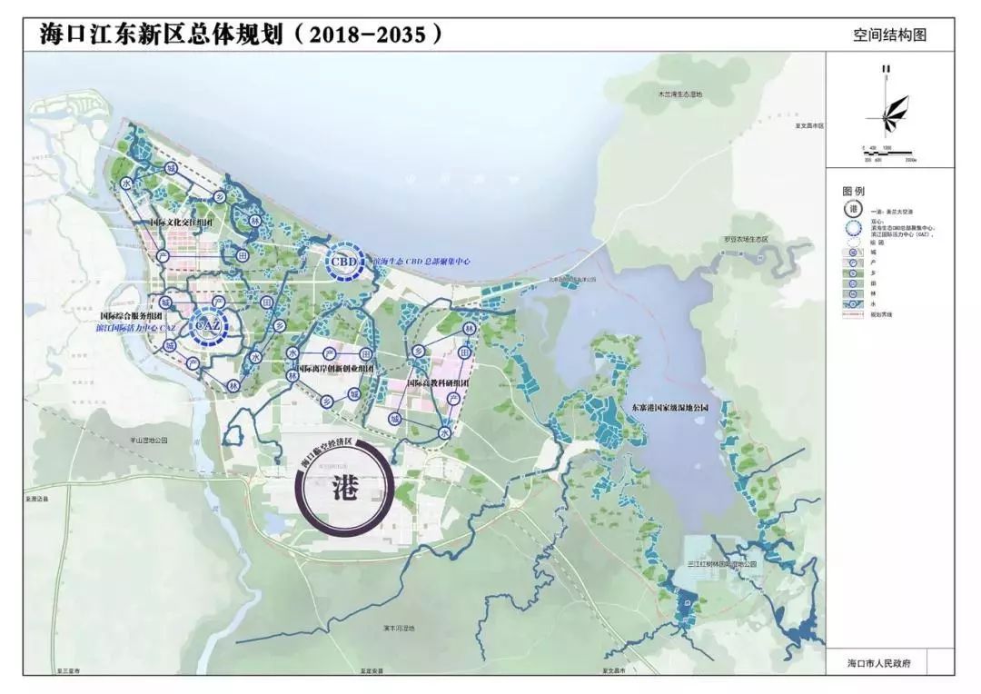 江东新区规划图