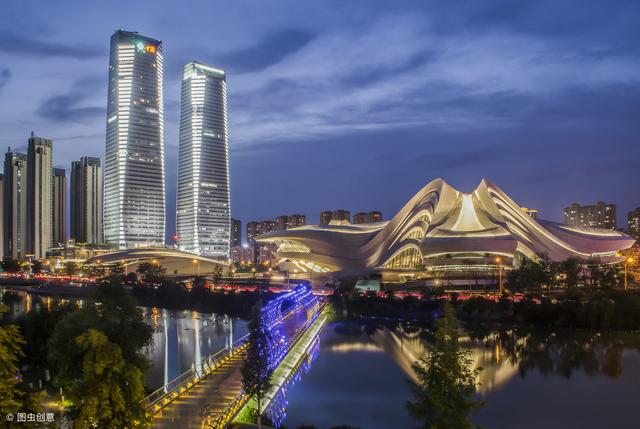 高清美图系列过年看长沙夜景