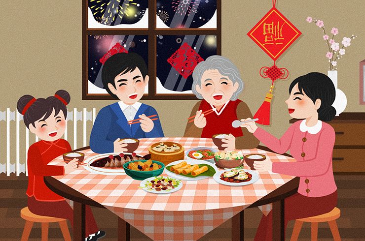 春节吃年夜饭的习俗有什么 春节年夜饭习俗民俗
