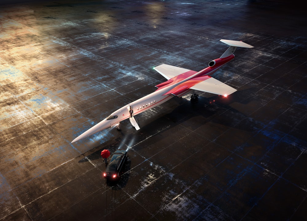 波音与Aerion合力将世界上第一架超音速公务机推向市场