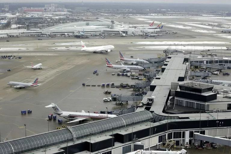 美国芝加哥奥黑尔国际机场.图片来源:ap photo.