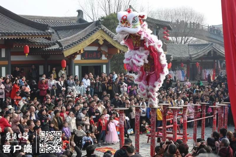 襄阳这里有庙会……_唐城