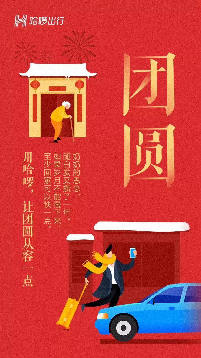 2019新年借势海报合集