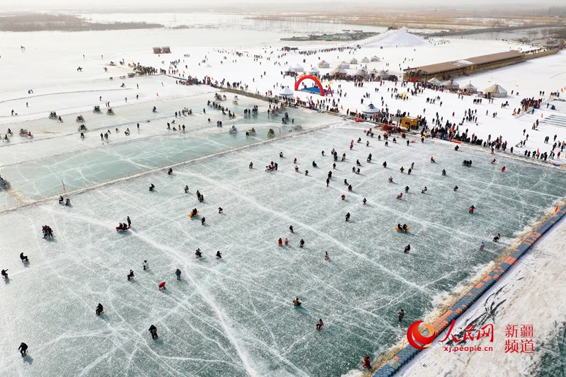 新疆博湖：花樣冰雪遊攪熱中國年 旅遊 第1張