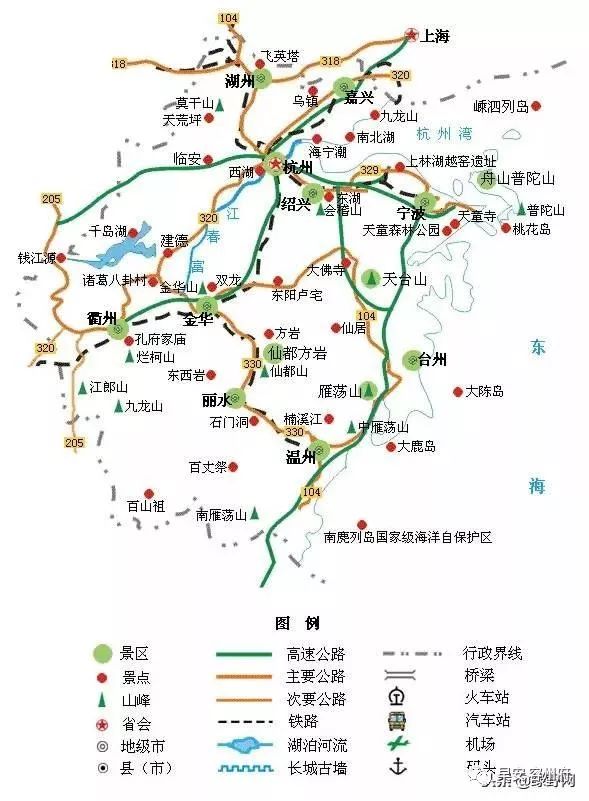 9.江苏旅游地图