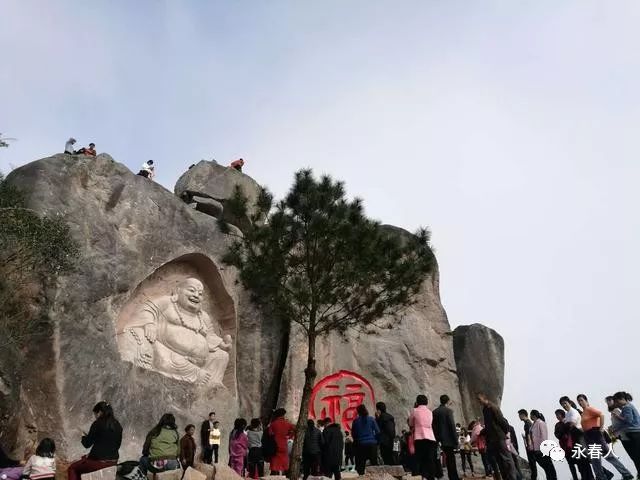 这个新春在永春的大山深处乌石村新增几处旅游景点.