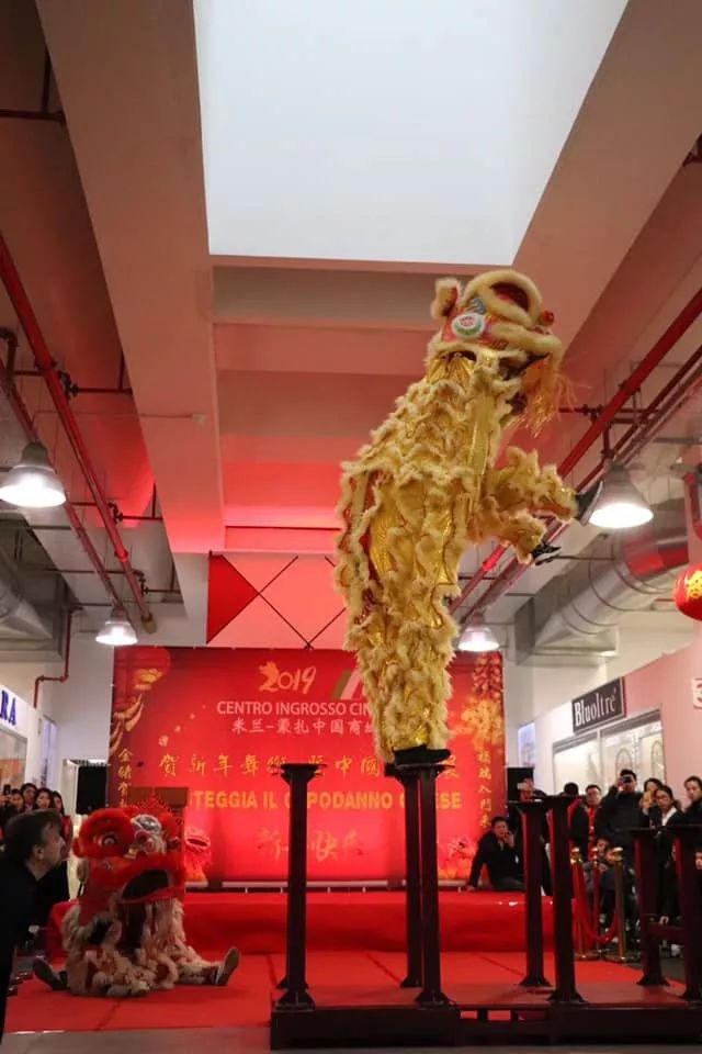 大年初一,祥狮献瑞 米兰-蒙扎中国商城贺新年舞狮精彩回顾