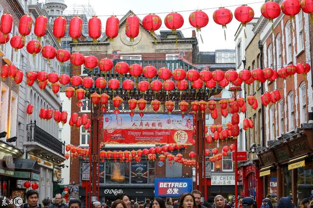 英国伦敦中国城洋溢着新春的喜庆-金猪到来,庆祝活动年味浓!