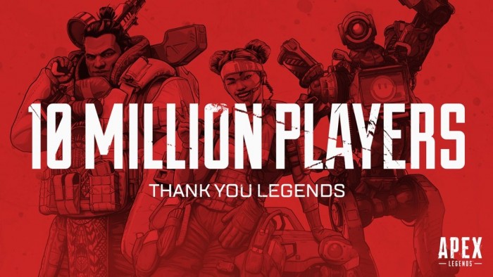 [圖]《Apex Legends》上線72小時玩家數量突破1000萬 遊戲 第1張