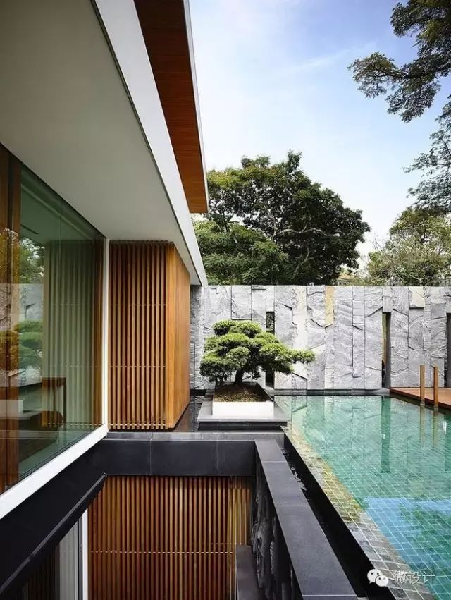 如果有个院子, 现代水景设计简约,大方, 更贴近人们的生活.