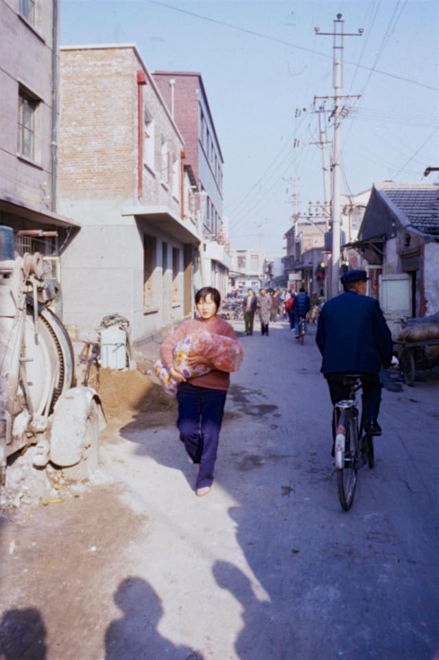 北京生活1986年,国外游客镜头下的胡同_