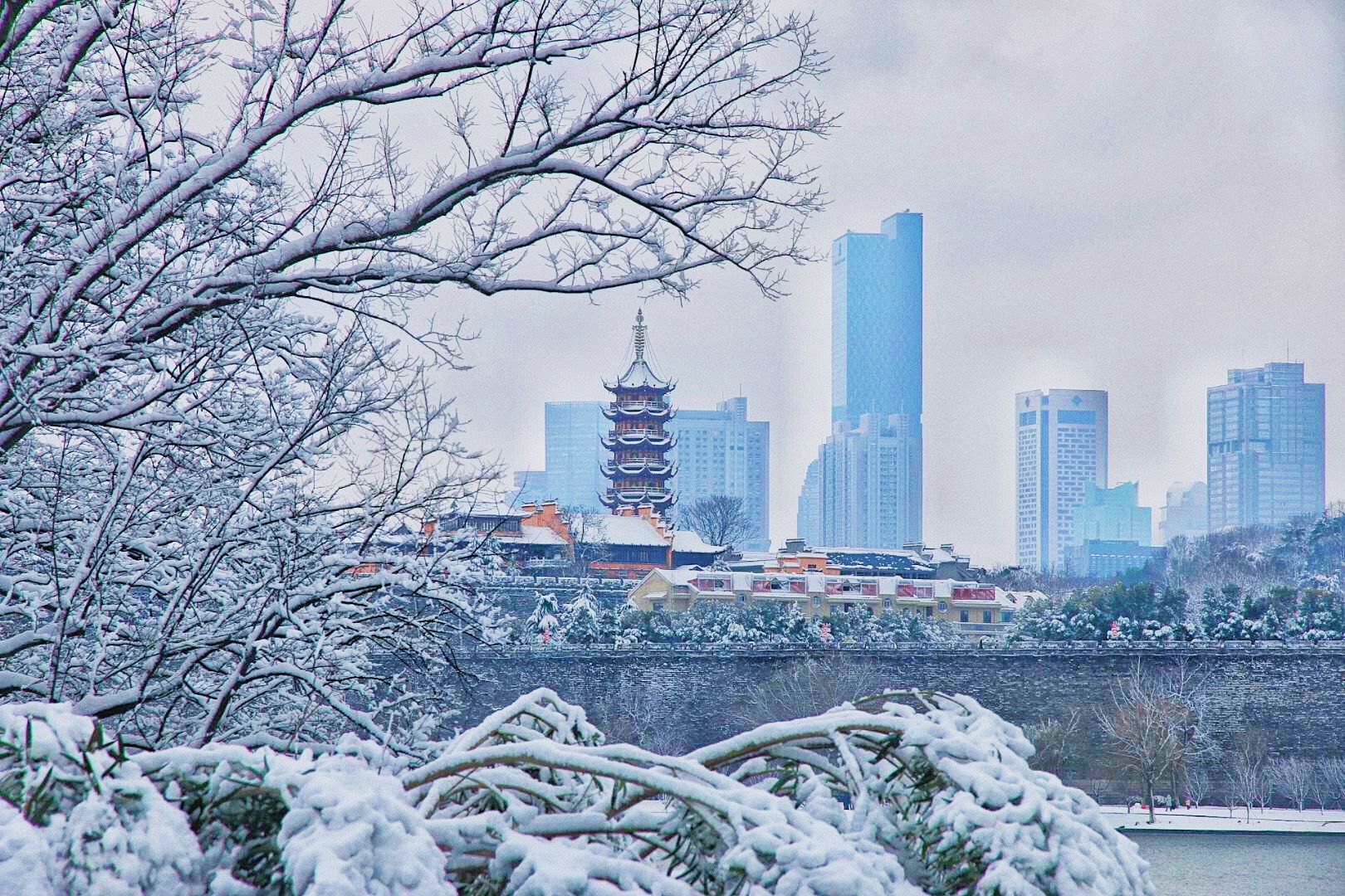 原创实拍六朝古都南京雪景,金陵赏雪这9个景点一定不要错过!