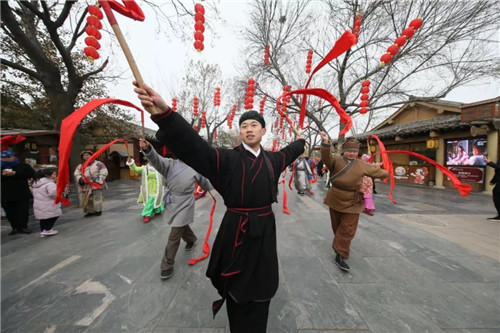 大年初五接財神 財源滾滾一整年 在清明上河園過春節才夠味兒 旅遊 第10張