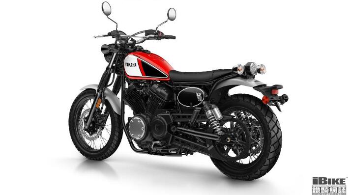 四冲风冷v2汽缸雅马哈scramblerscr950摩托车