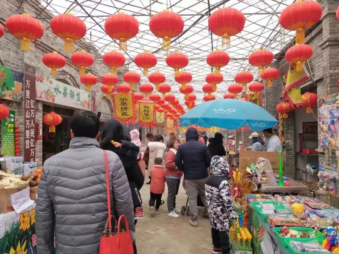 游客超30万人次高陵这个地方春节好热闹