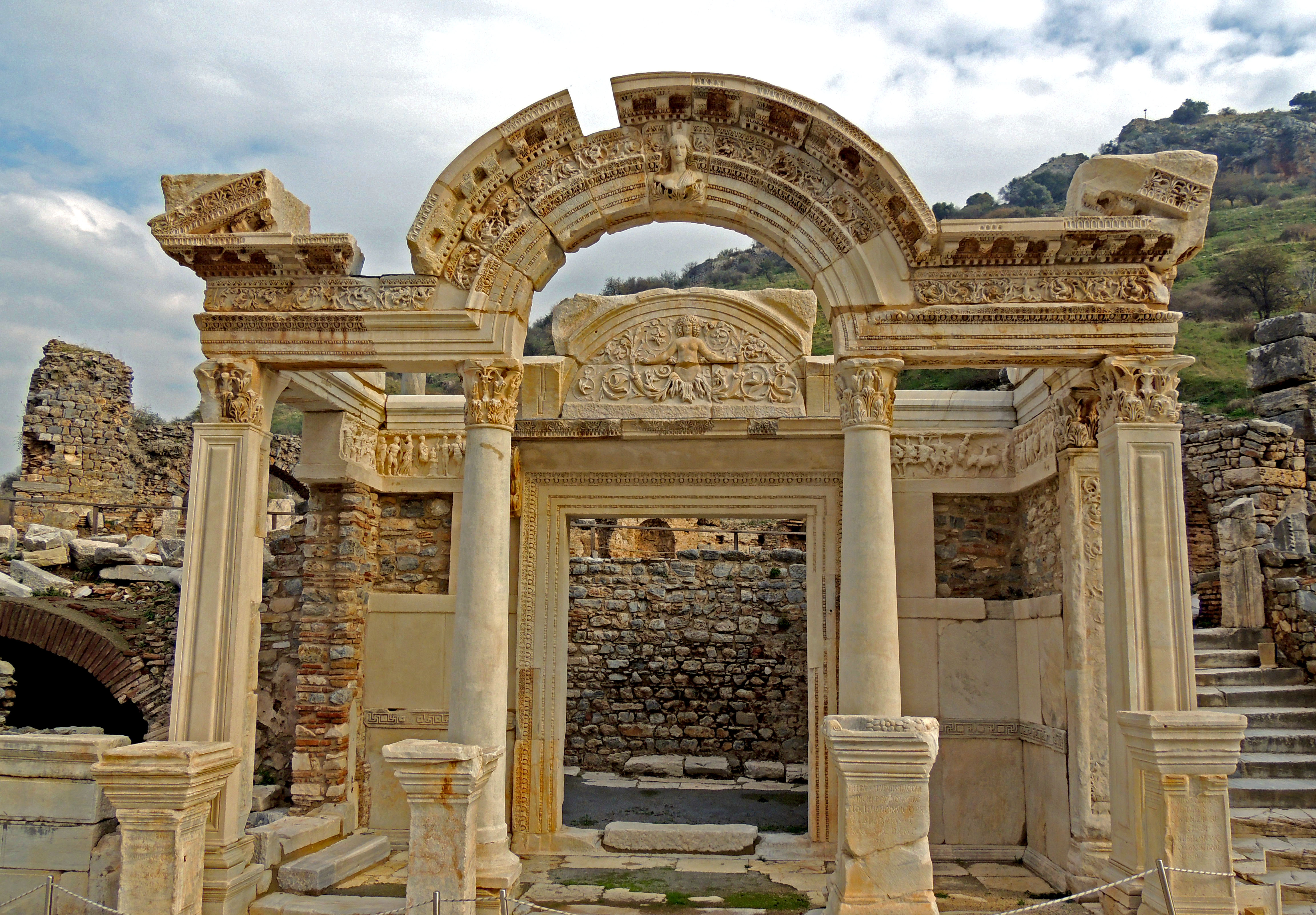 土耳其（十七）；埃菲所古城遗址_塞尔瑟斯