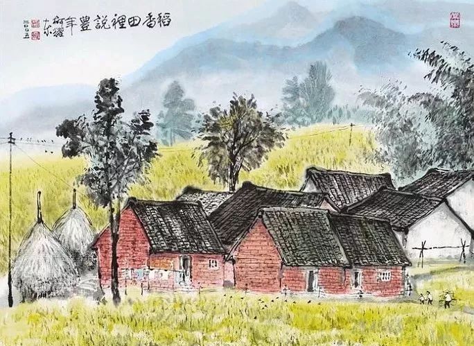 台湾风土人情—好美的台湾乡村风情画