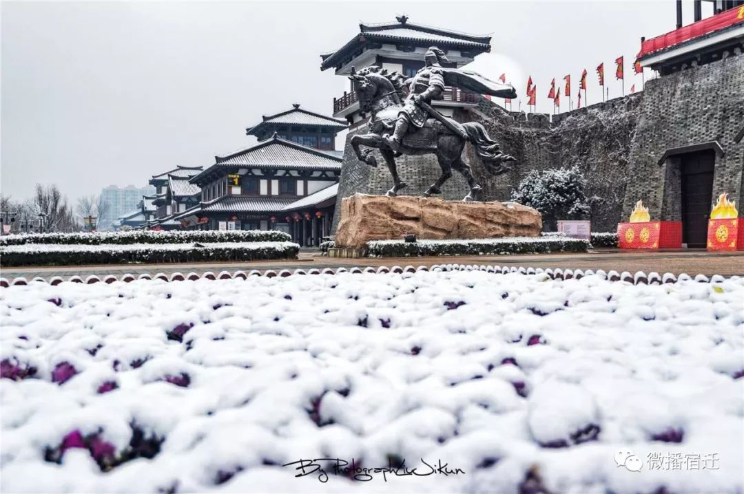 这里有你拍过的雪景,赏过的绝美夜色这里是项王故里2这里有你挤过的