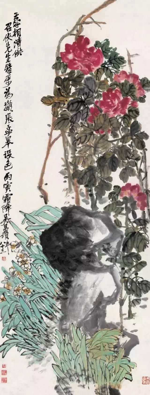 吴昌硕国画作品欣赏