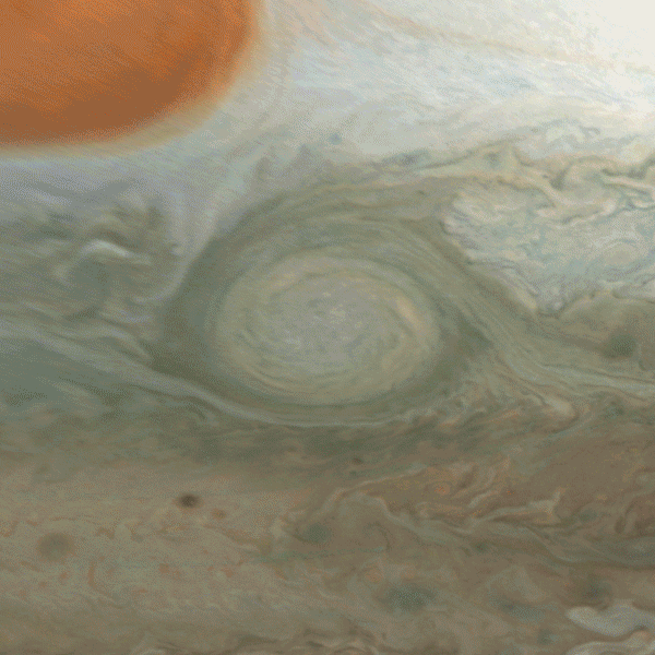 这些风暴,都是木星之眼.