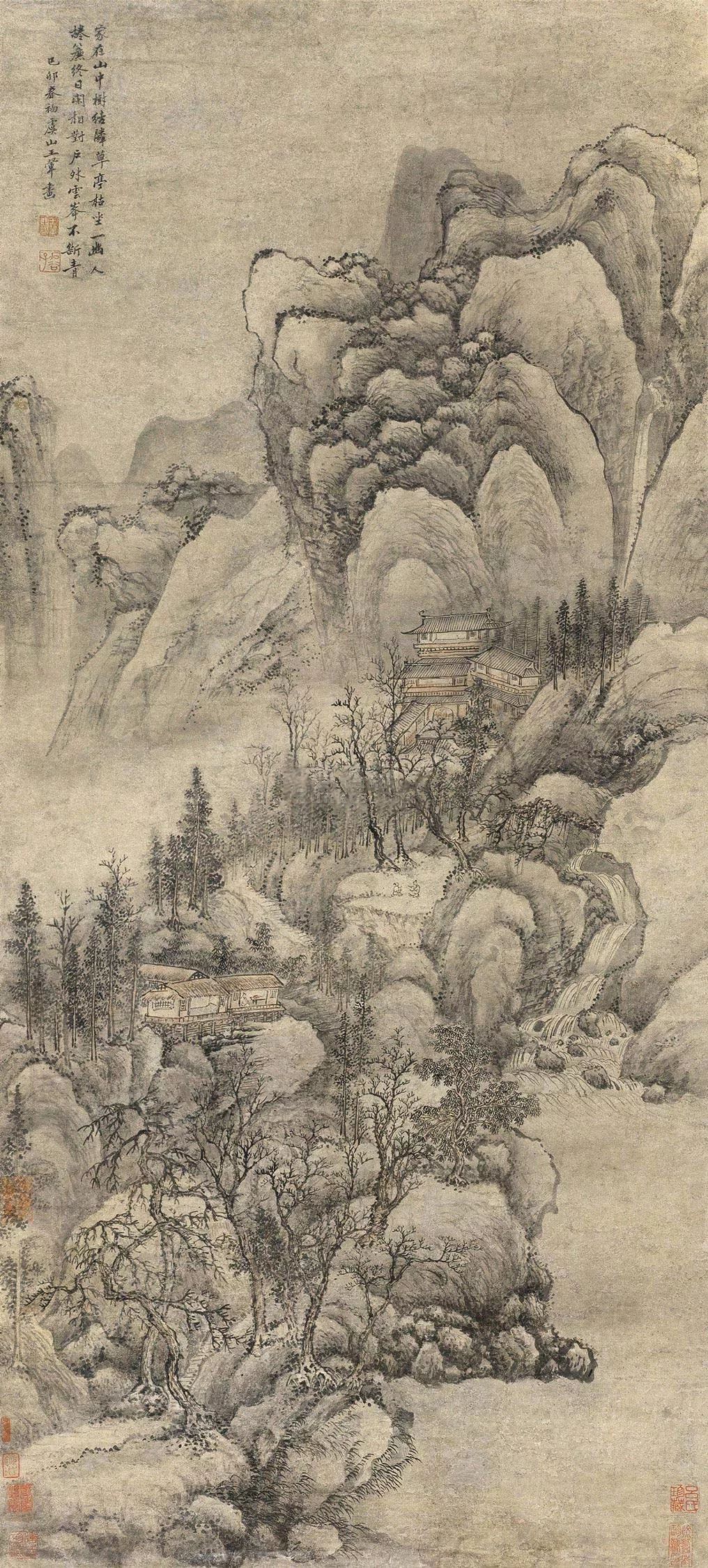 清初画圣王翚集唐宋诸家之大成者120幅