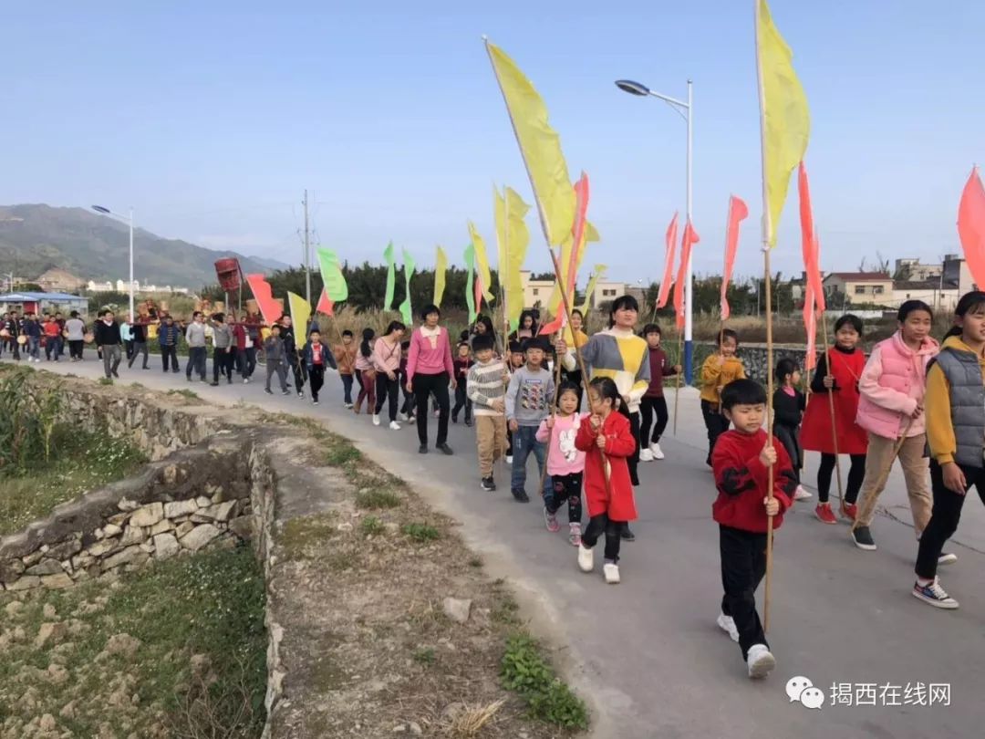 大年初七,揭西河婆乡肚祠堂坝村(永和楼)营老爷